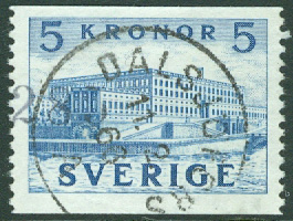 F  332A Stockholms slott II. DALSJÖFORS 11.2.66  (P/Vg)