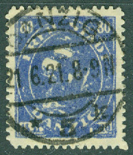 Danzig – M   57 Handelsfartyg, 80 Pf stpl 21.6.21