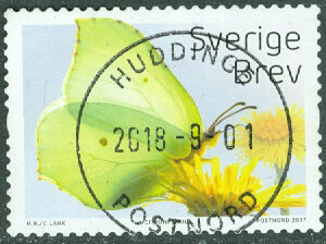 F 3172 Fjärilar. HUDDINGE 2018-8-01 (B/Söd)