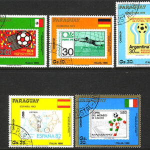 Paraguay – M 4268-4272 VM i Fotboll – Historia, fin serie 5 kpl