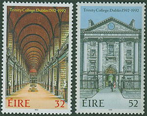 Irland – M  802-803 Trinity-College i Dublin 400 år, 2 kpl **