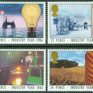 England – M 1056-1059 Industriåret 1986, 4 kpl **