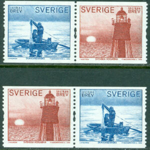 Sverige – F 2423-2424 Nordiskt ljus, 4 kpl **
