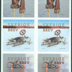 Häfte Ut och njut! (10 märken Sverige brev)