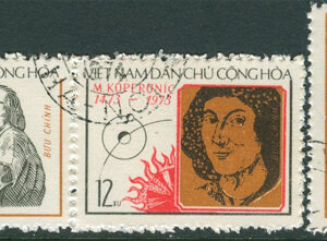Vietnam – M  723-725 Rymd – N Kopernikus 500 år, 3 kpl