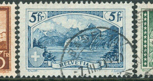 Schweiz – M  226-228 Landskap, vacker serie 3 kpl