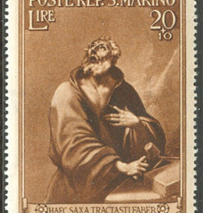 San Marino – M  311 Stiftelsen för folkhemmet – Konst – St. Marinus, 1 kpl **