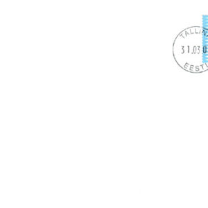 Estland – FDC 2000-03-31 – Vapenlejon, vackert märke kpl