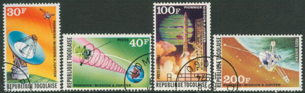 Togo - M 1047-1050 Rymd - Utforskning av Jupiter, 4 kpl