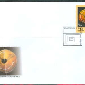 Litauen – FDC 2000-12-02 – Årtusen Slutet, vackert märke kpl