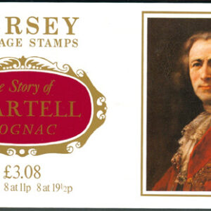 Jersey – M  282-287 Häfte med inlaga 4, 5, 6 x 2 (24 märken) **