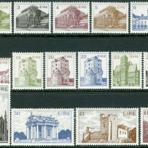 Irland – M  484-503 Irländsk Arkitektur, lång fin serie 20 kpl **