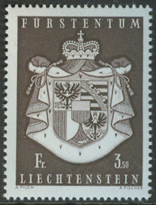 Liechtenstein – M  506 Stora Statsvapnet, 1 kpl **