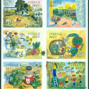 Häfte Skördeglädje (10 märken Sverige brev)