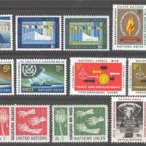 FN New York – M  133-144 7 kompletta postfriska serier**