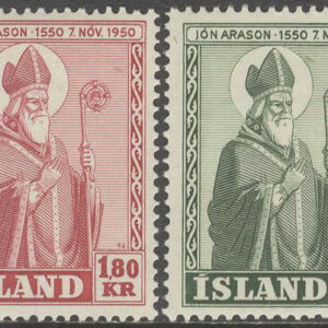 Island – F  307-308 Biskop Jón Arason, 2 kpl **