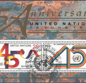 FN New York – M BL  11 FN 45 år 1990, Block