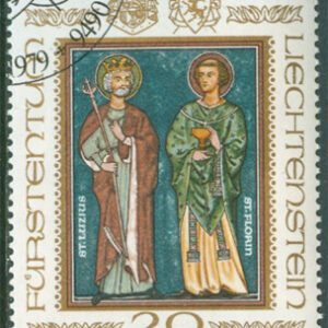 Liechtenstein – M  734 St. Lucius & St. Florinus, fint märke kpl
