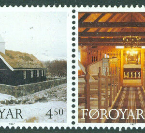 Färöarna – F  326SX1 Julfrimärken 1997, par kpl **