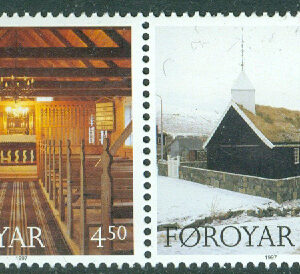 Färöarna – F  327SX1 Julfrimärken 1997, par kpl **
