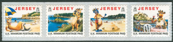 Jersey - M  773-776 I Turistfrimärken, vacker serie 4 kpl **