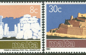 Malta – M  680-681 Europa CEPT 1983 Storverk, serie 2 kpl **