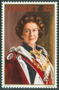 Jersey – M  313 Drottning Elisabeth II, 1 kpl **