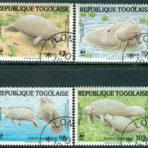Togo – M 1763-1766 Manater – Naturskydd – WWF, 4 kpl