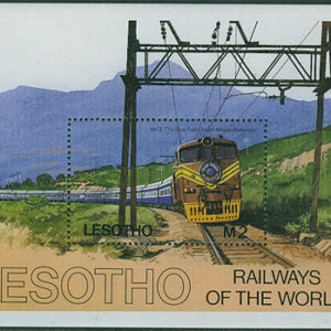 Lesotho – M BL  23 Tåg – Järnväg, Block **
