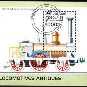 Togo – M BL 402 Tåg – Ånglok, Block