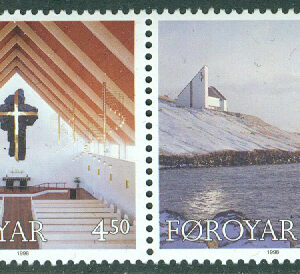 Färöarna – F  346SX1 Julfrimärken 1998, par kpl **