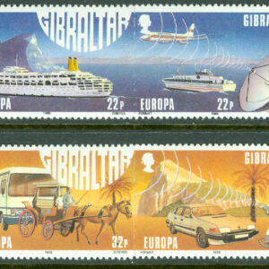 Gibraltar – M  544-547 Europa CEPT 1988 Transport, 2 st par kpl **