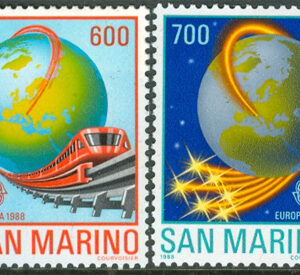 San Marino – M 1380-1381 Europa CEPT 1988 Transport, 2 kpl **