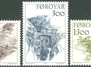 Färöarna – F  144-146 Gamla broar, 3 kpl **