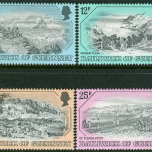 Guernsey – M  241-244 Landskap & Byggnader, 4 kpl **