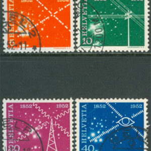 Schweiz – M  566-569 Elektricitet i Schweiz 100 år, vacker serie 4 kpl