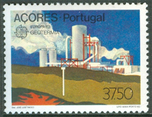 Azorerna – M  356 Europa CEPT 1983 Storverk, 1 kpl **