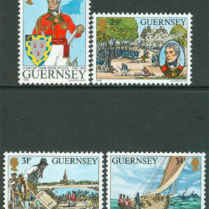 Guernsey – M  310-313 Sir John Doyle död i 150 år – Fartyg, 4 kpl **