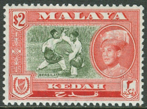 Malaiska Stater – M  104 Sport – Fingerkamp, vackert märke **