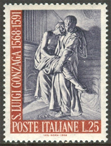 Italien – M 1274 St. Luigi Gonzaga 400 år, 1 kpl **