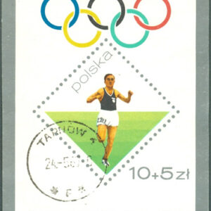 Polen – M BL  40 OS i Los Angeles 1932 J Kusocin´ski Segrare, Block stpl