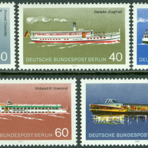 Berlin – M  483-487 Färdmedel i Berlin III, 5 kpl **