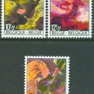 Belgien – M 1518-1520 Katastofhjälp, vacker serie 3 kpl **