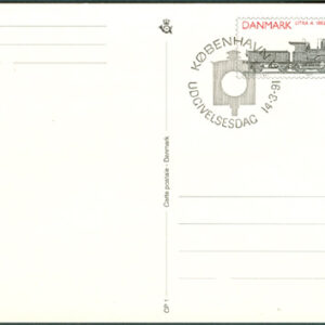 Danmark – Postkort 1991-03-14 – Tåg – Disellok litra MY, Postkort