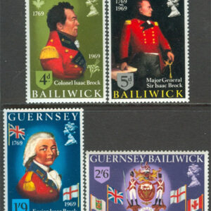 Guernsey – M   24-27 Sir I Brock – Generalmajor, 4 kpl **