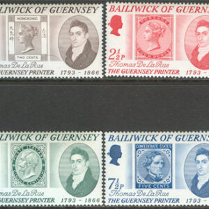 Guernsey – M   54-57 T De la Rue – Frimärkstryckare, 4 kpl **