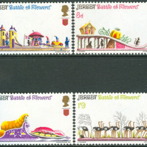 Jersey – M   30-33 Blomfest på Jersey, 4 kpl **