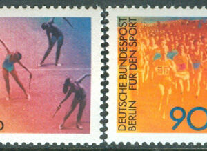 Berlin – M  645-646 Sportstöd, löpning och gymnastik, 2 kpl **