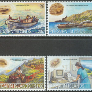 Pitcairn Islands – M  564-567 Båtar – 4-Hjuling – Dator – Årtusende, 4 kpl **