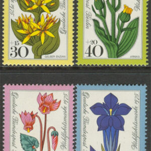 Berlin – M  510-513 Blommor från Alperna, 4 kpl **